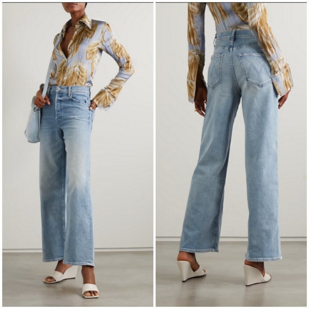 💕MOTHER SUPERIOR💕 High Waisted Spinner Skimp Jeans ~ Pre-Party 28 NWT - Picture 9 of 17
